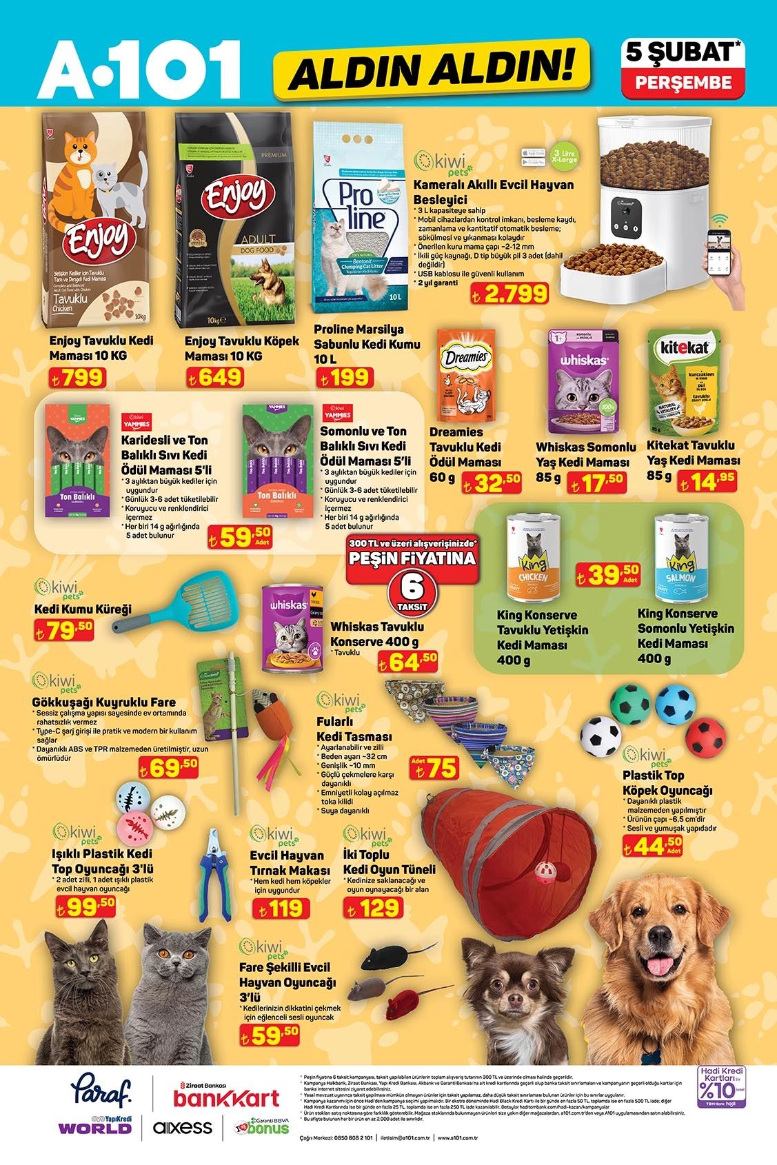 A101 market 05 Şubat indirimli ürünler broşürü sayfa 12
