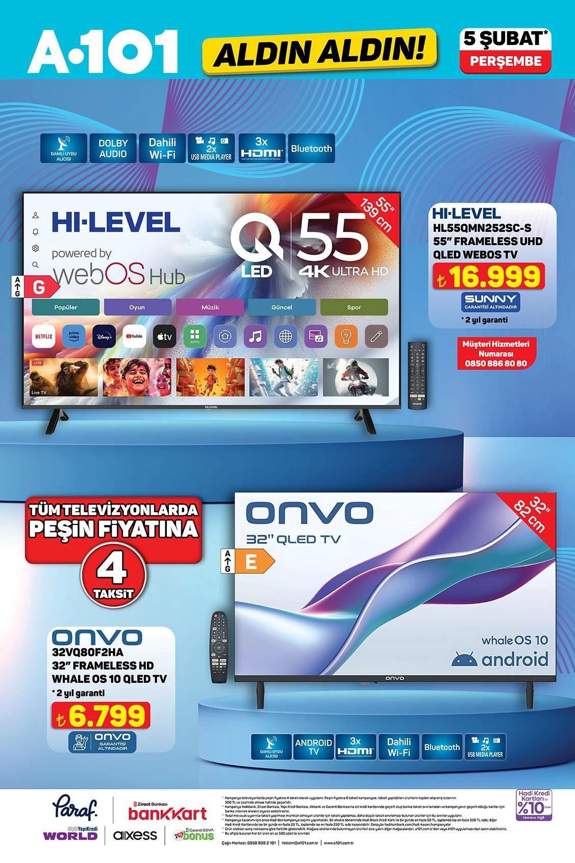 A101 market 05 Şubat indirimli ürünler broşürü sayfa 5